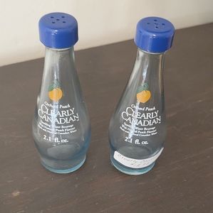 Clearly Canadian Bottle S&P Shakers